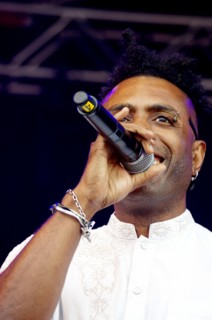 Omar, Love Supreme Jazz Festival, Glynde Place, East Sussex, 2014. Artist: Brian O'Connor.
