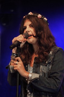 Nikki Yanofsky, Love Supreme Jazz Festival, Glynde Place, East Sussex, 2014.  Artist: Brian O'Connor.
