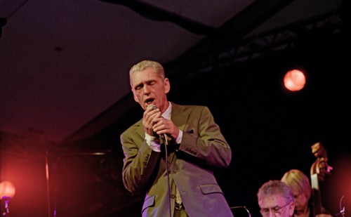 Georgie Fame, Brecon, 2005.   Artist: Brian O'Connor.