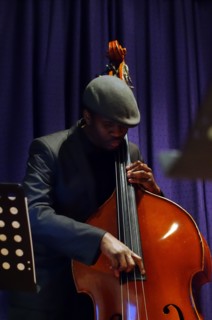 Daniel Casimir, bassist, Watermill Jazz Club, Dorking, Surrey, 2013.  Artist: Brian O'Connor.