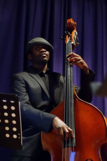 Daniel Casimir, bassist, Watermill Jazz Club, Dorking, Surrey, 2013.  Artist: Brian O'Connor.