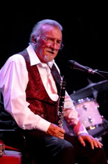 Acker Bilk, Dorking Halls, Dorking, Surrey, 2012. Artist: Brian O'Connor.