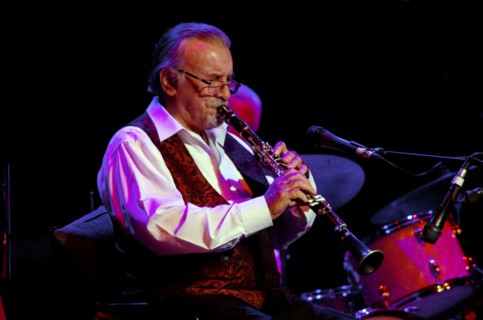 Acker Bilk, Dorking Halls, Dorking, Surrey, 2012. Artist: Brian O'Connor.