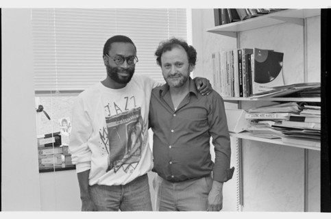 Bobby McFerrin  (S.Britt), EMI, London, 1988.  Artist: Brian O'Connor.