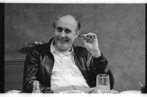 Mancini Henry, CTS Studios, Wembley, London, 1990.  Artist: Brian O'Connor.