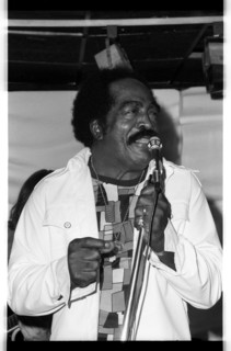 Jimmy Witherspoon, Ronnie Scott's, Soho, London, 1973.   Artist: Denis Williams.