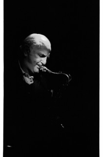 Ronnie Scott, Ronnie Scott's, 1984.    Artist: Brian O'Connor.