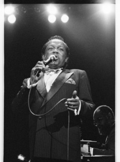 Lou Rawls, Royal Albert Hall, 1990. Artist: Brian O'Connor.