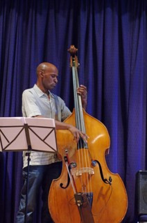 Larry Bartley, Watermill Jazz Club, Dorking, Surrey,  2015. Artist: Brian O'Connor.