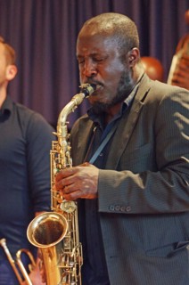 Tony Kofi, Watermill Jazz Club, Dorking, Surrey, 2015.  Artist: Brian O'Connor.