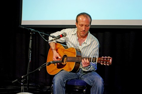 Danny Kyle, Crawley Blues Club, Hawth, Crawley, West Sussex, 2015.  Artist: Brian O'Connor.