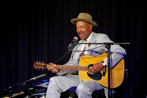 Michael Roach, Crawley Blues Club, Hawth, Crawley, West Sussex, 2015.  Artist: Brian O'Connor.