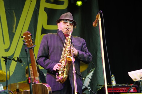 Van Morrison, Love Supreme Jazz Festival, Glynde Place, East Sussex, 2015. Artist: Brian O'Connor.