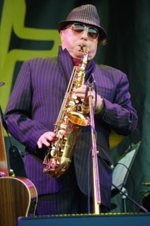 Van Morrison, Love Supreme Jazz Festival, Glynde Place, East Sussex, 2015. Artist: Brian O'Connor.