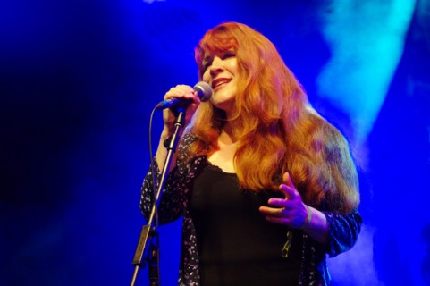 Christine Tobin, Love Supreme Jazz Festival, Glynde Place, East Sussex, 2015. Artist: Brian O'Connor.