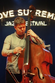 Nick Blacka, Love Supreme Jazz Festival, Glynde Place, East Sussex, 2015. Artist: Brian O'Connor.