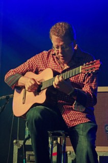 Romero Lubambo, Love Supreme Jazz Festival, Glynde Place, East Sussex,  2015. Artist: Brian O'Connor.