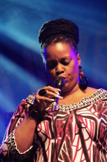 Dianne Reeves, Love Supreme Jazz Festival, Glynde Place, East Sussex, 2015. Artist: Brian O'Connor.