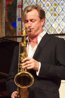 Tommy Smith, Illminster Arts Centre, Illminster, Somerset, 2015. Artist: Brian O'Connor.