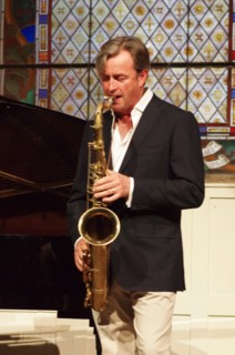 Tommy Smith, Illminster Arts Centre, Illminster, Somerset, 2015. Artist: Brian O'Connor.