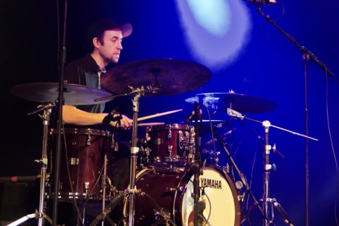 Richard Spaven, Love Supreme Jazz Festival, Glynde Place, East Sussex, 2015. Artist: Brian O'Connor.