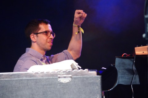 Sam Harris, Love Supreme Jazz Festival, Glynde Place, East Sussex, 2015. Artist: Brian O'Connor.