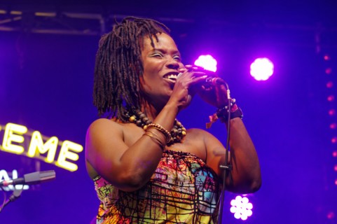 Adriana Lord, Love Supreme Jazz Festival, Glynde Place, East Sussex, 2015. Artist: Brian O'Connor.