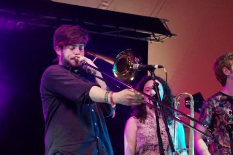 Chris Saunders, Love Supreme Jazz Festival, Glynde Place, East Sussex, 2015. Artist: Brian O'Connor.