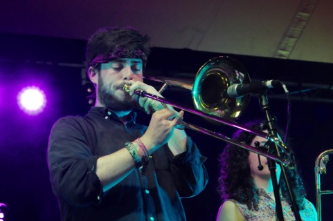 Chris Saunders, Love Supreme Jazz Festival, Glynde Place, East Sussex, 2015. Artist: Brian O'Connor.