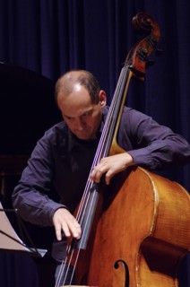 Yuri Goloubev, Watermill Jazz Club, Dorking, Surrey, October 2015. Artist: Brian O'Connor.