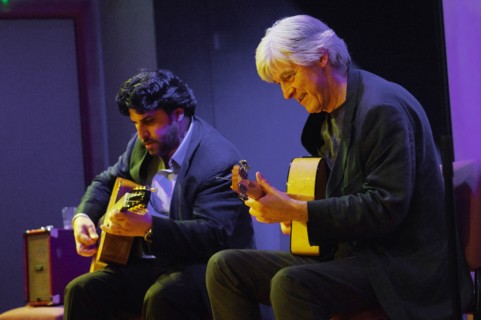 Ducato Piotrowski and Nils Solberg, Birley Centre, Eastbourne, East Sussex, September 2015.  Artist: Brian O'Connor.