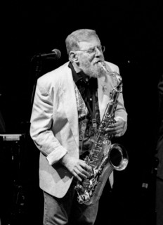 Lew Tabackin, Brecon Jazz Festival, Brecon, Powys, Wales, 1999. Artist: Brian O'Connor.
