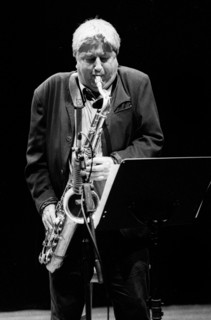 Tony Coe, Brecon Jazz Festival, Powys, Wales, August 2009. Artist: Brian O'Connor.
