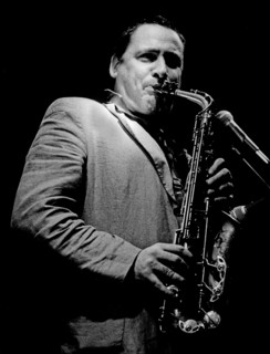 Gilad Atzmon, Watermill Jazz Club, Dorking, Surrey, Feb 1999. Artist: Brian O'Connor.