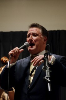 Ray Gelato, Watermill Jazz Club, Dorking, Surrey, Jan 2016. Artist: Brian O'Connor.