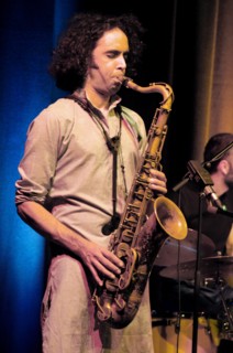 Idris Rahman, Ropetackle Arts Centre, Shoreham, West Sussex, Jan 2016. Artist: Brian O'Connor.