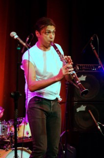 Arun Ghosh, Ropetackle Arts Centre, Shoreham, West Sussex, Jan 2016. Artist: Brian O'Connor.