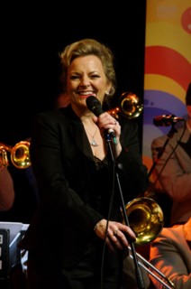 Claire Martin, Ropetackle Arts Centre, Shoreham, West Sussex, Jan 2016. Artist: Brian O'Connor.
