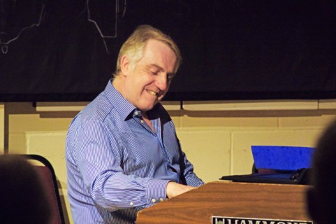 Gary Baldwin, Steyning Jazz Club, Steyning West Sussex, May 2016. Artist: Brian O'Connor.