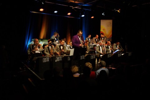 Pete Long, Ropetackle Arts Centre, Shoreham, West Sussex, Jan 2016. Artist: Brian O'Connor.