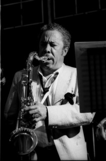 Johnny Griffin, Pendley Jazz Festival., UK, July 1985.   Artist: Brian O'Connor.