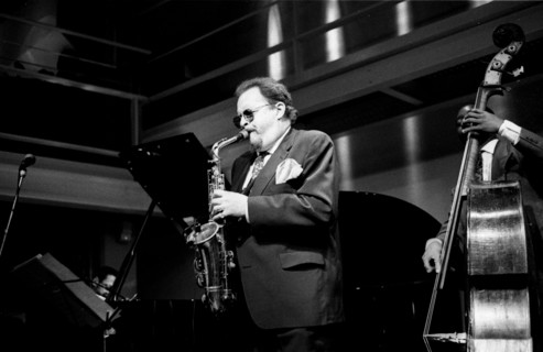 Jackie McLean, Jazz Cafe, London, April 1991. Artist: Brian O'Connor.