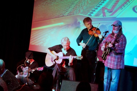 Jim Crawford with Kyle, Dowling and Piggott, Crawley Blues Festival, Hawth, Crawley, W Sussex, 2015. Artist: Brian O'Connor.