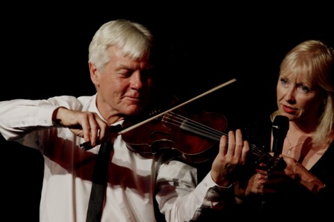 Mike Hatchard and Tina May, Hawth, Crawley, West Sussex, Nov 2015. Artist: Brian O'Connor.