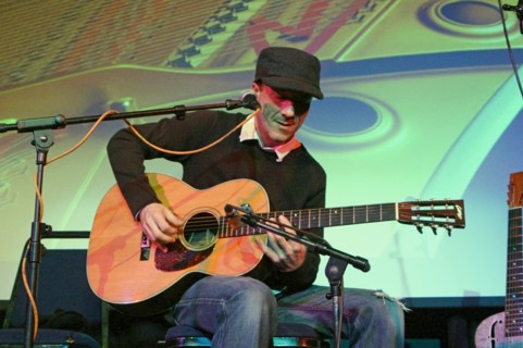 Danny Kyle, Crawley Blues Festival, Hawth, Crawley, West Sussex, Oct 2015. Artist: Brian O'Connor.
