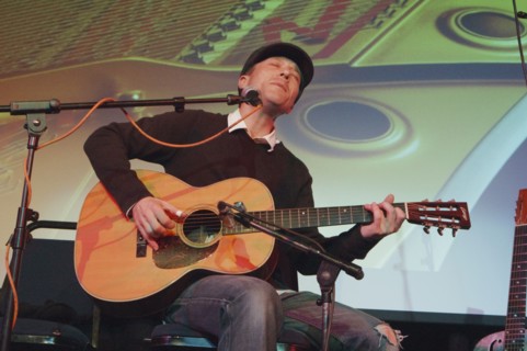 Danny Kyle, Crawley Blues Festival, Hawth, Crawley, West Sussex, Oct 2015. Artist: Brian O'Connor.