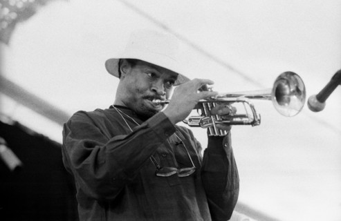 Woody Shaw, Pendly International Jazz Festival, July 1985. Artist: Brian O'Connor.