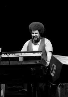George Duke, London, 1976.   Artist: Brian O'Connor.