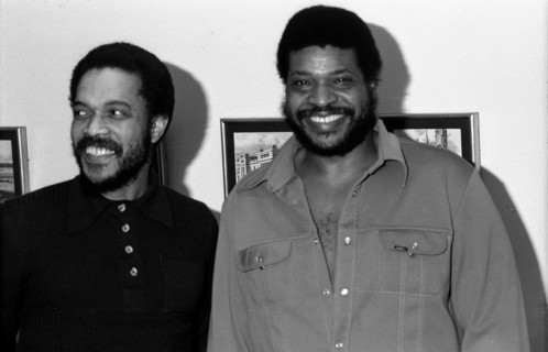 Billy Higgins and George Coleman, London, 1976.   Artist: Brian O'Connor.