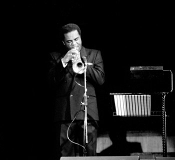 Freddie Hubbard, Fairfield Halls, Croydon, November 1987.    Artist: Brian O'Connor.